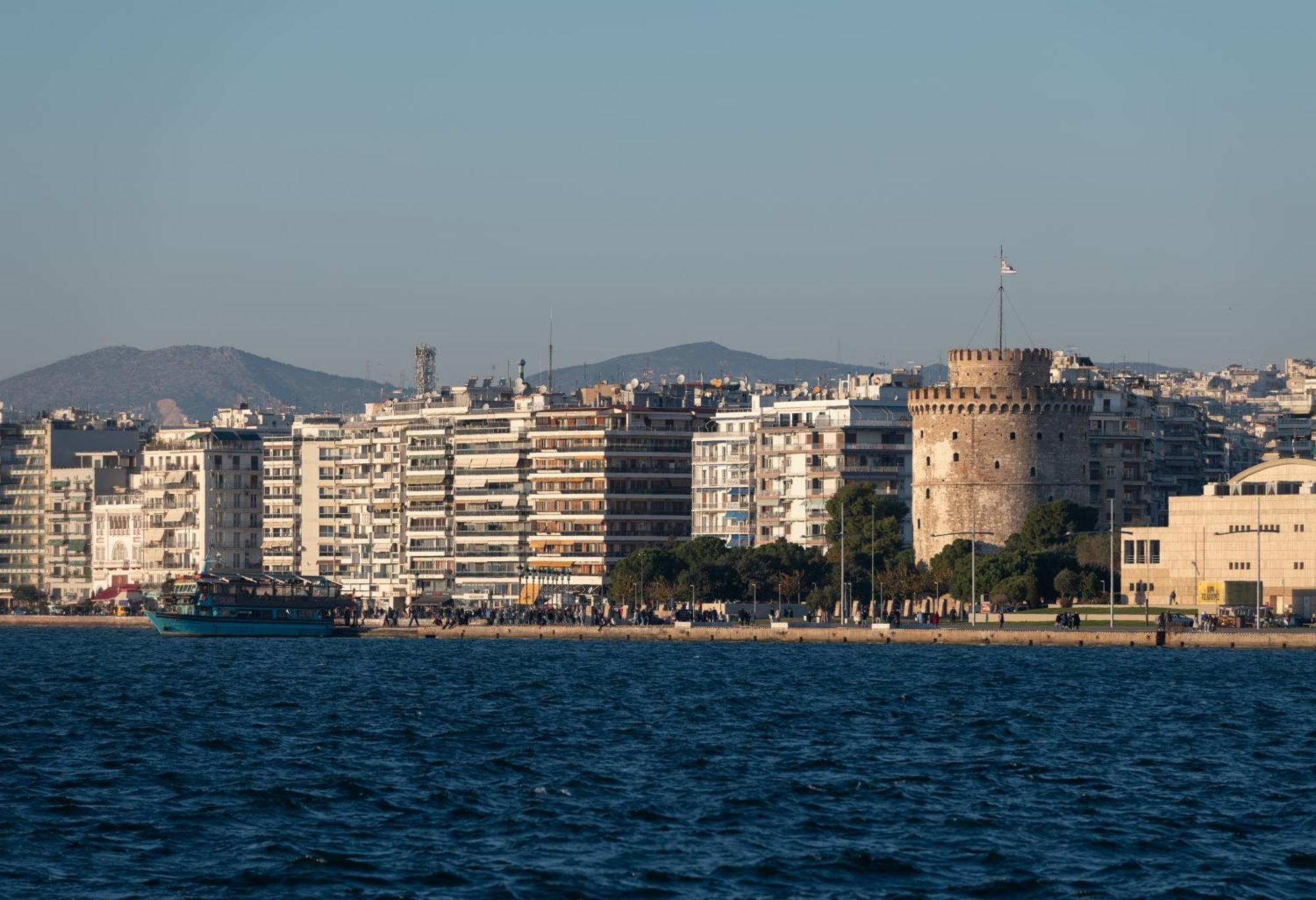 Ferienwohnung Άνεση Και Ευκολία, Σπίτι Συκιές. Thessaloniki Exterior foto