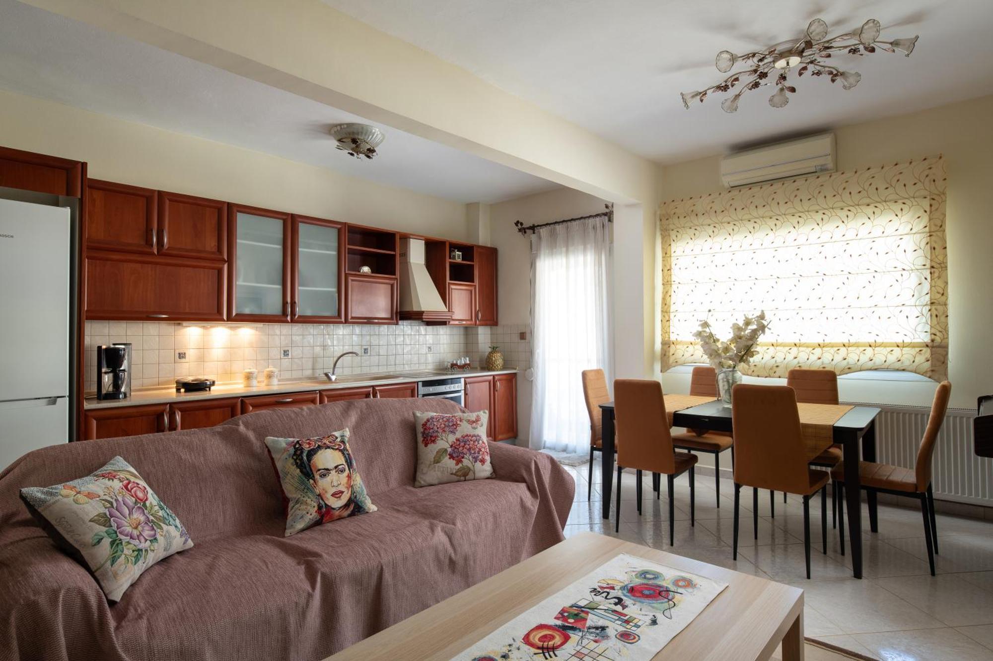 Ferienwohnung Άνεση Και Ευκολία, Σπίτι Συκιές. Thessaloniki Exterior foto